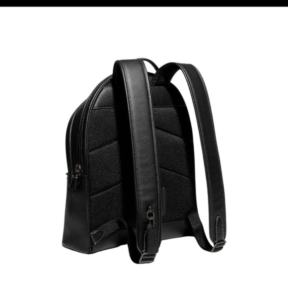 Disney X Coach Charter Backpack With Walt Disney World Motif Black C8488 - NEW - Picture 4 of 6